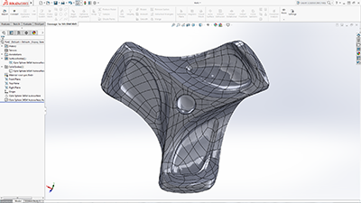 Maillage Geomagic for SOLIDWORKS