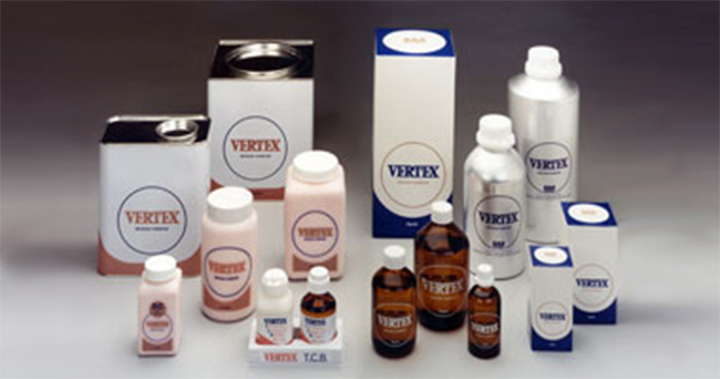 1980 : Développement de nouveaux matériaux acryliques Vertex