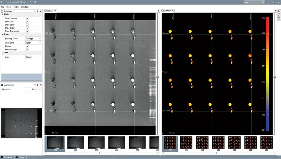 Fourniture de données de traitement additive métallique pour une meilleure qualité d'impression