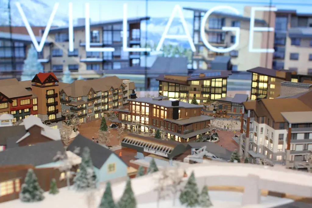 Modèle immobilier achevé réalisé par LGM avec impression SLA externalisée