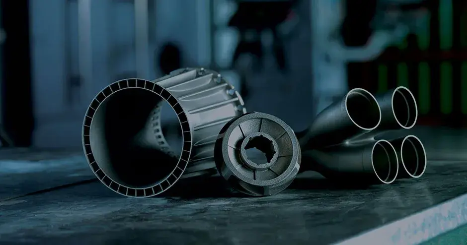 Pièces métalliques imprimées en 3D