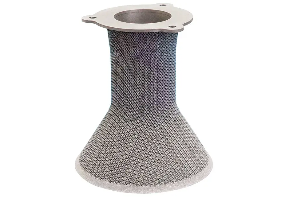 Une chambre de combustion de moteur esa imprimée en 3D