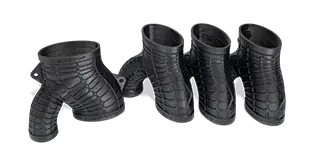 Adaptateur de distributeur réalisé en Figure 4 RUBBER-BLK 10 