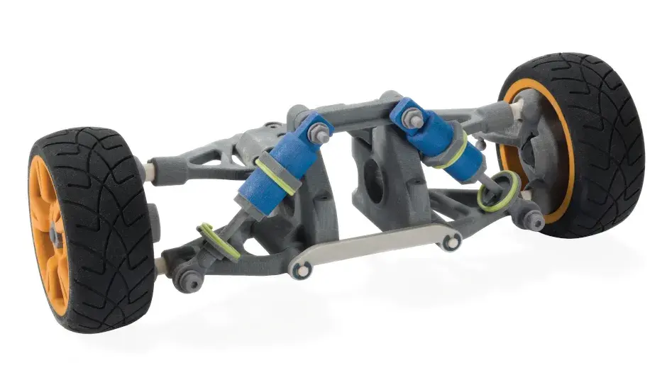 Prototype d’axe de roue ColorJet Printing CJP