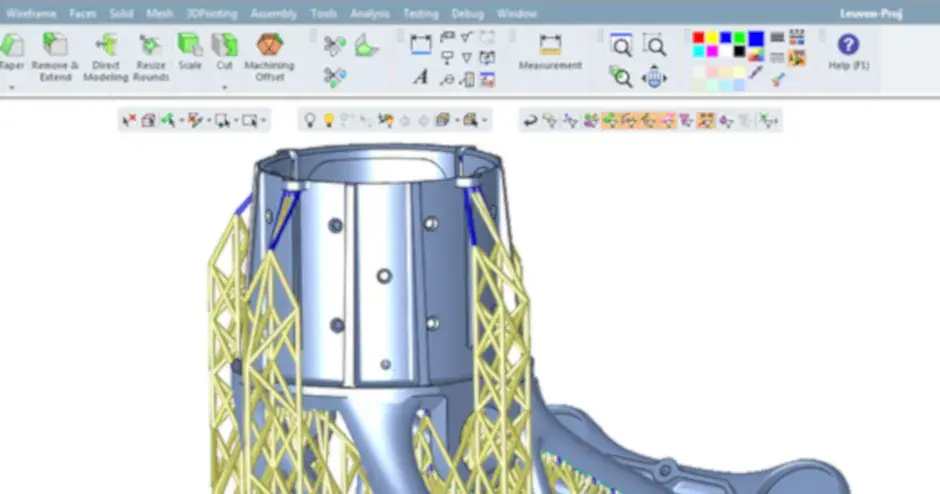 Bannière de liens logiciels sur les métaux