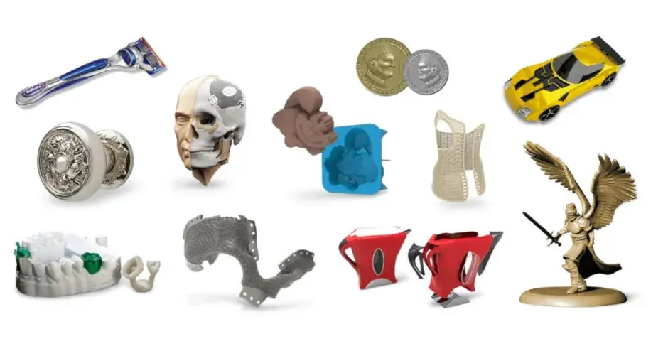 Produits conçus à l'aide de Geomagic Freeform