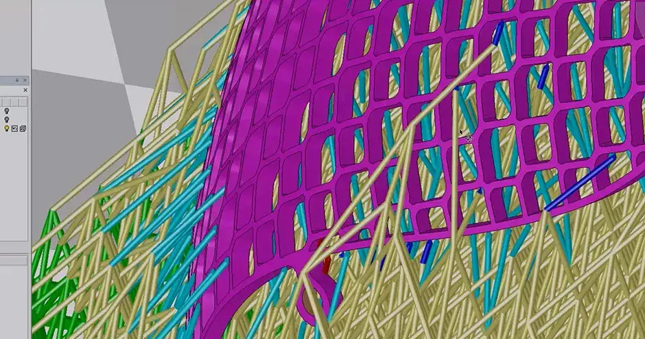 Logiciel intégré pour la fabrication additive industrielle