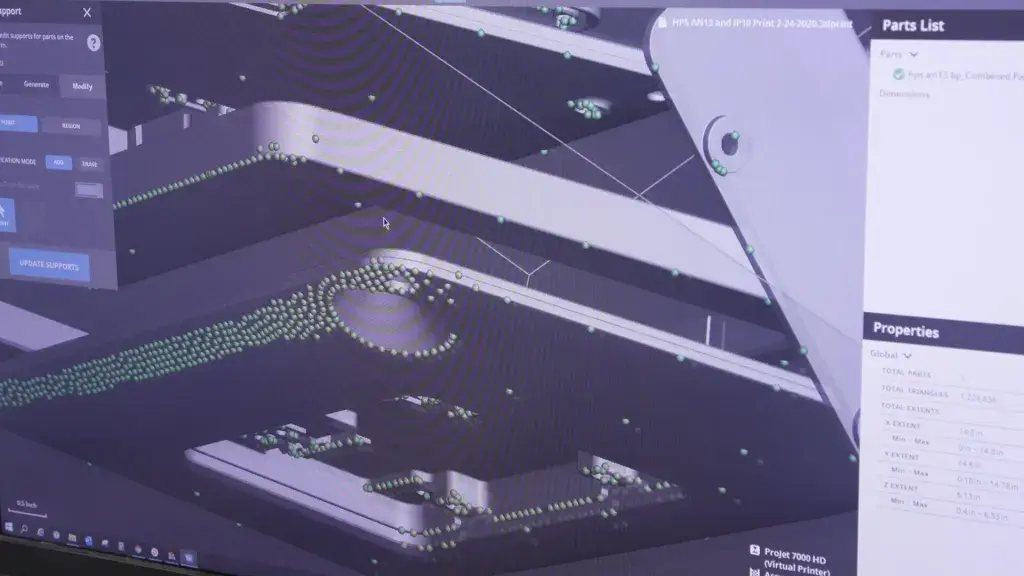 Configuration d'une pièce pour impression dans le logiciel 3D Sprint