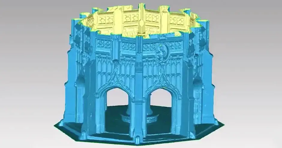 Rendu du logiciel Geomagic Wrap