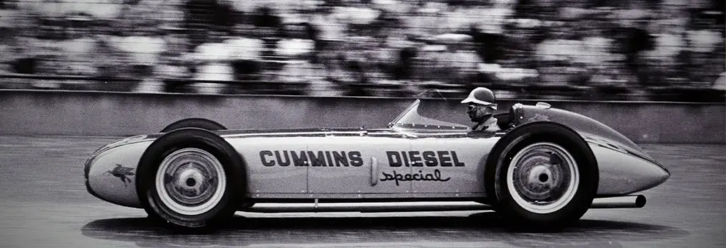 N° 28 Cummins Diesel Special à l'Indy 500 de 1952