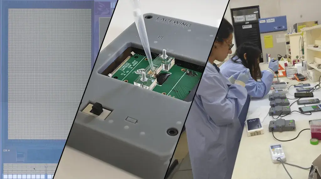 Dispositif de diagnostic rapide développé à l'aide de la technologie Figure 4 à l'Imperial College de Londres