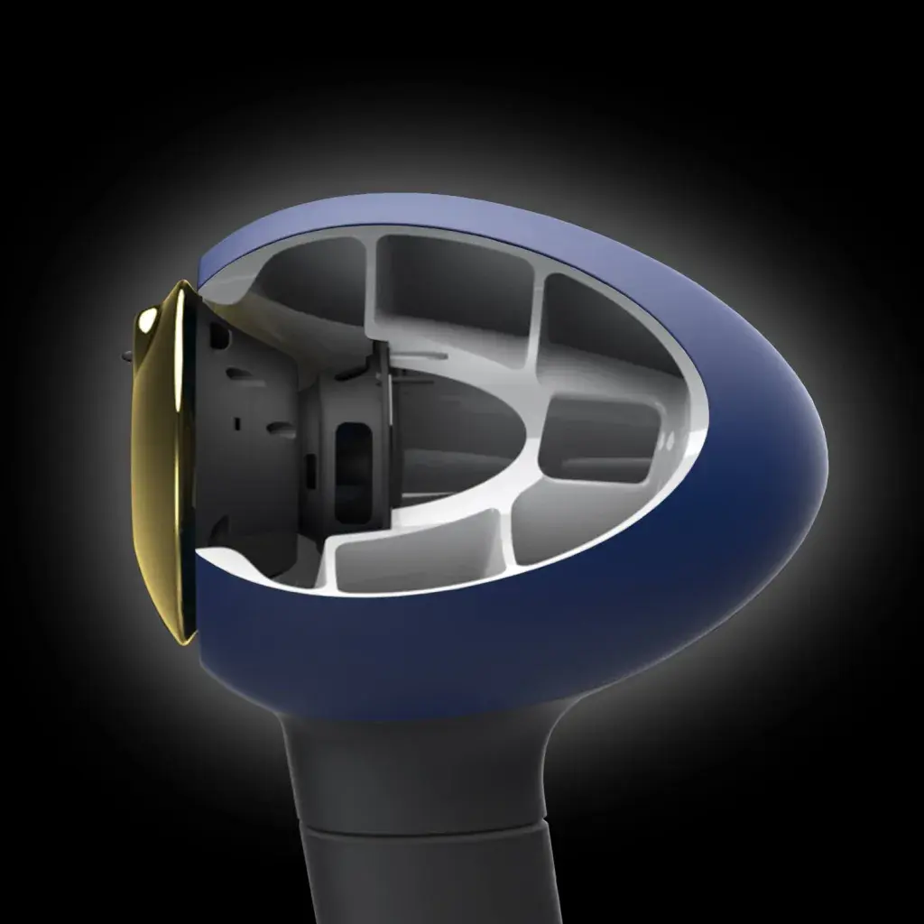 Coupe de la conception intérieure d'HYLIXA