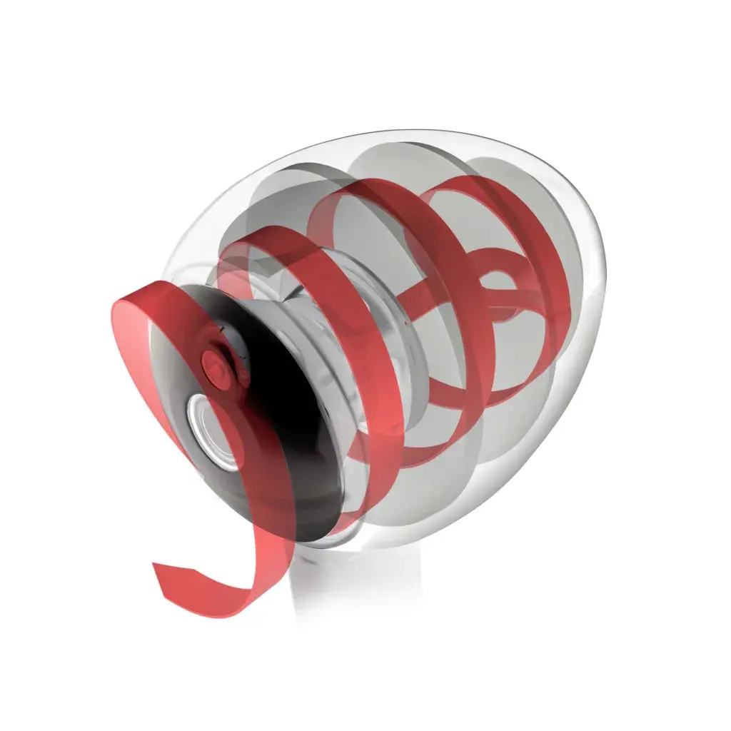 Conception intérieure des haut-parleurs Node Audio fabriqués par SLS