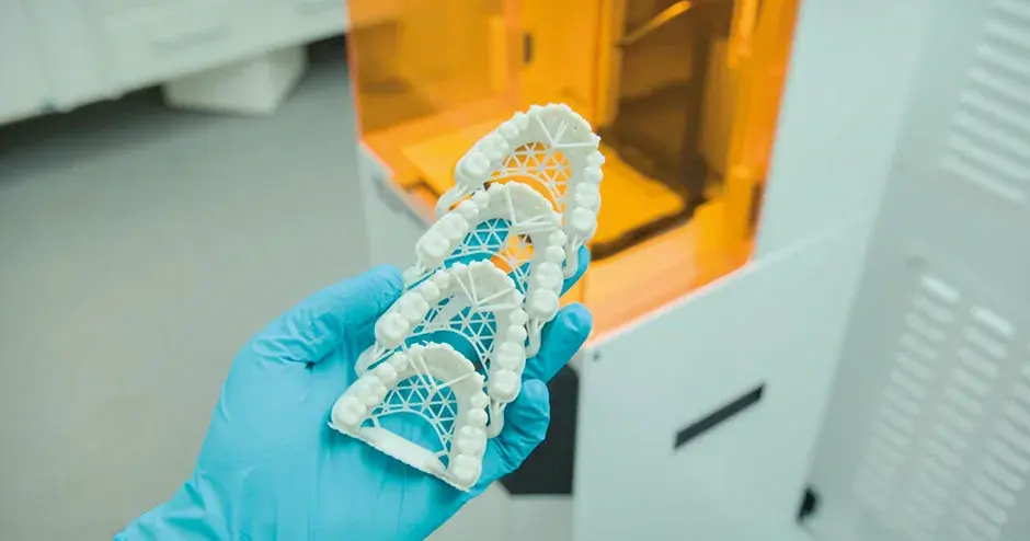 Moules orthodontiques imprimés en 3D