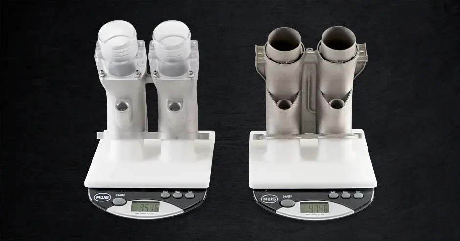 Collecteur métal DMP Laserform Ti GR23