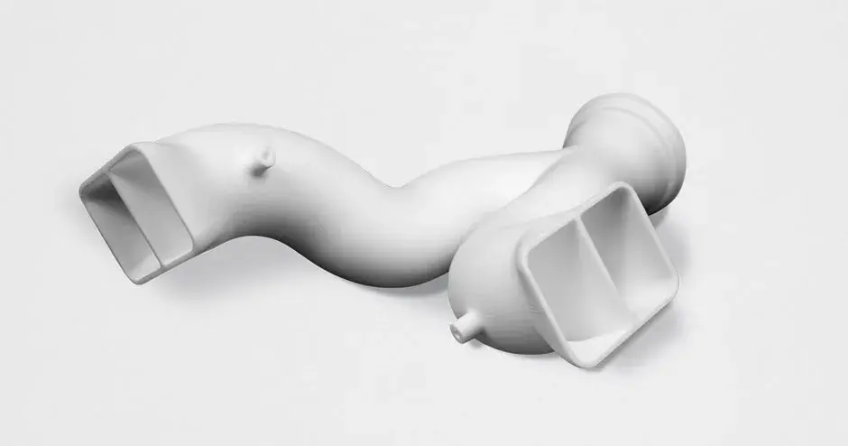 image d'échappement double d'application automobile