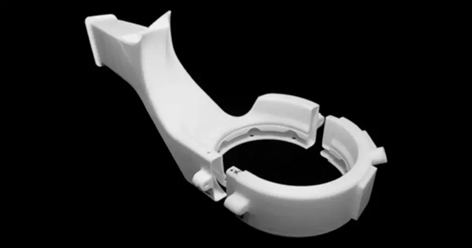 Collecteur imprimé en 3D par SLS pour Elan Motorsports