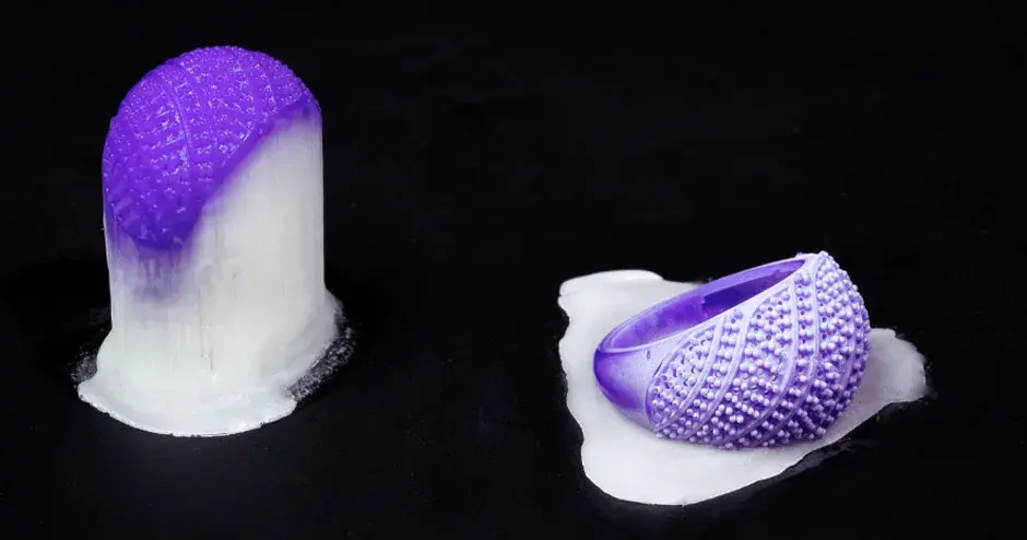 illustration des supports solubles et fusibles pour moules pour bijoux