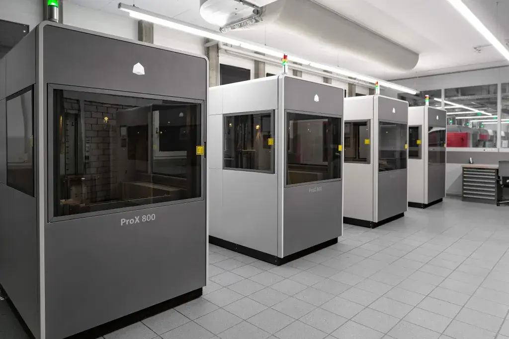 Atelier interne de Sauber Engineering équipé de solutions 3D Systems