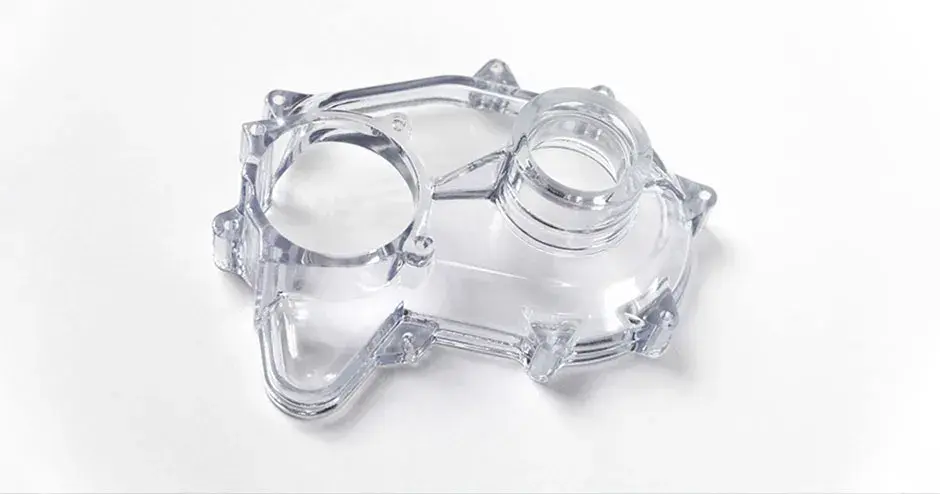 3d systems accura phoenix sla pièce transparente imprimée en 3d