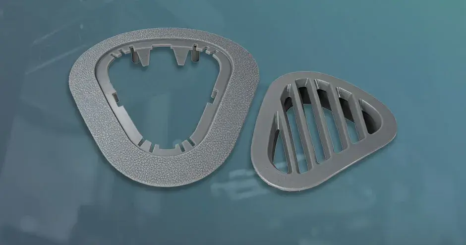 aération non assemblée en figure 4 rigid gray