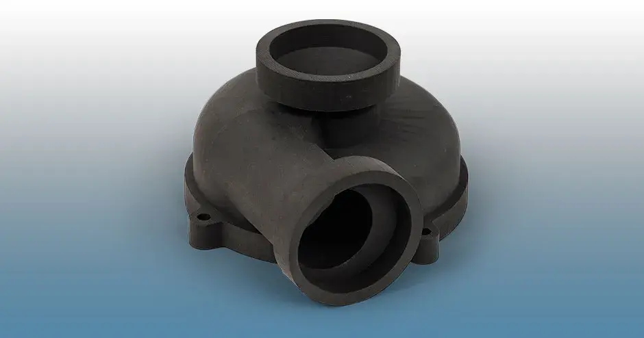 pièce imprimée en 3d duraform prox ex noir