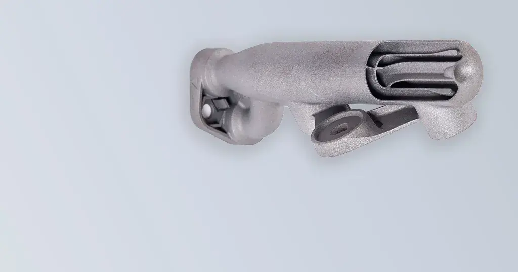 a 3D printed fuel rail