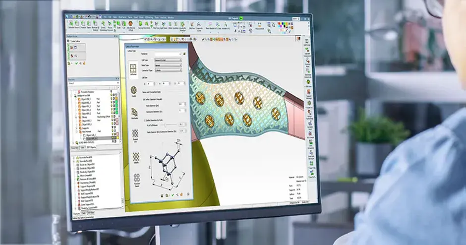 image montrant un écran d'ordinateur avec un logiciel de programmation