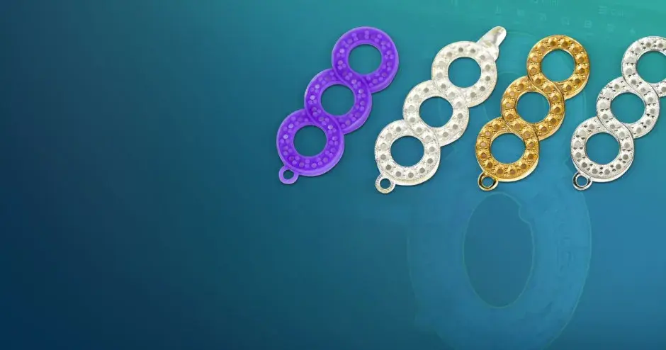 Bannière du moulage de bijoux 3D Systems