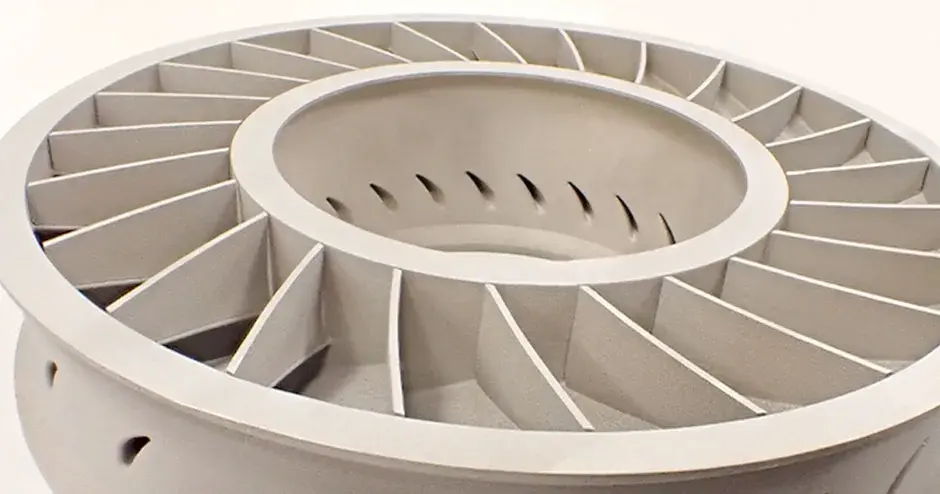 Un stator métallique imprimé en 3D