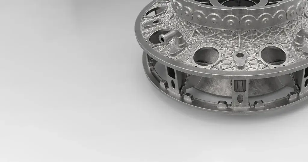 3D printed casing and ducting parts