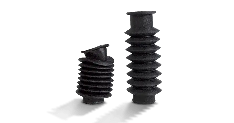 Tuyaux flexibles fabriqués en matériau VisiJet M2 EBK (MJP)