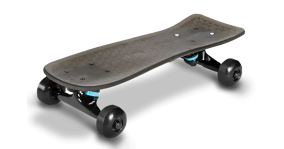 Skateboard fabriqué en composites multi-matériaux VisiJet