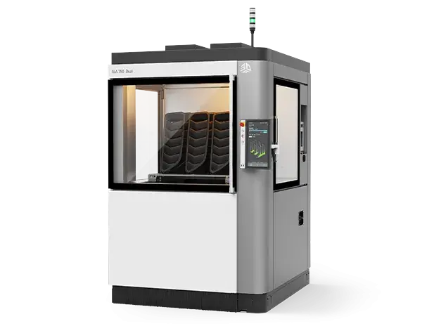 Vue de l'imprimante 3D SLA 750 Dual