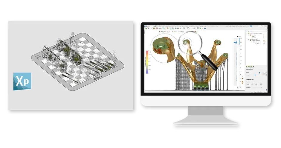 Logiciel 3DXpert et DMP Inspection