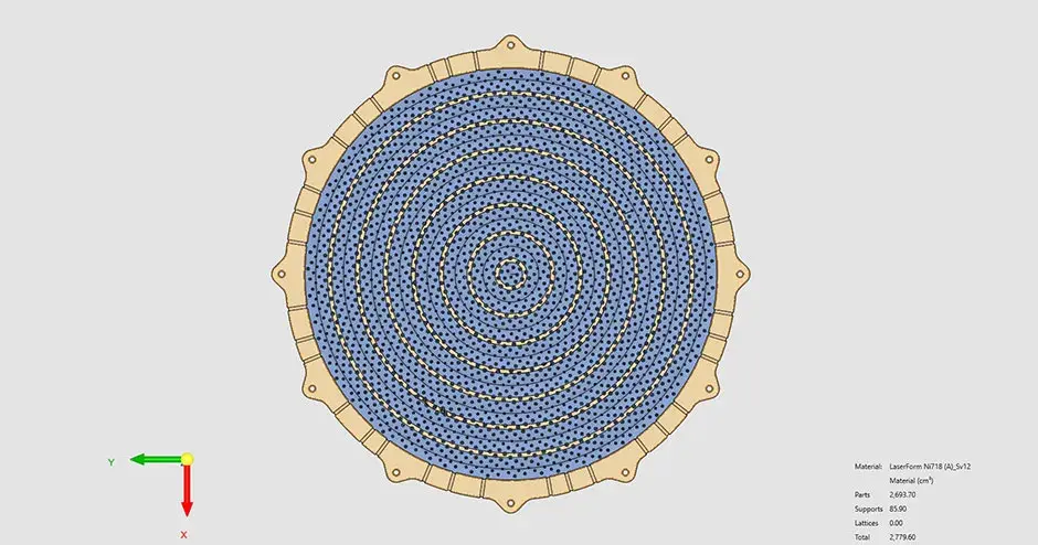 Semi-conducteur améliorant l'efficacité de l'écoulement de gaz