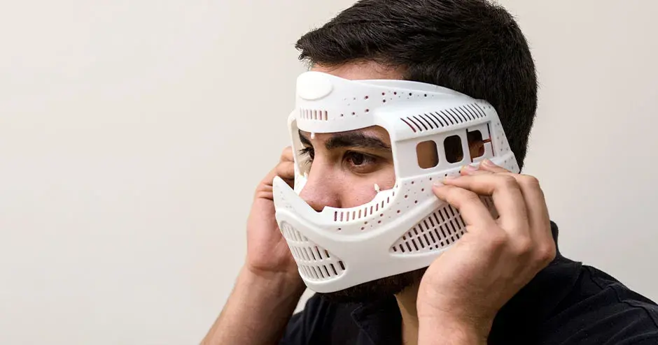 Prototype de casque résistant