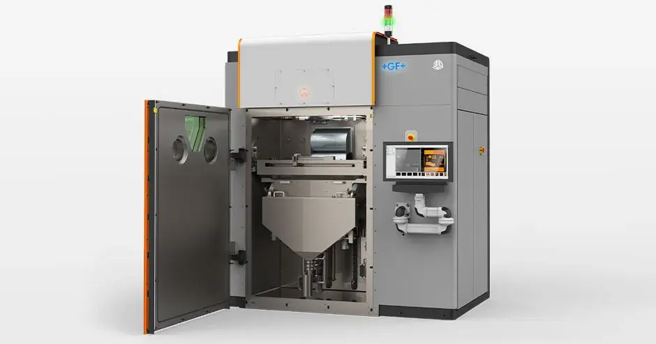 Imprimante 3D DMP Flex 350 porte ouverte