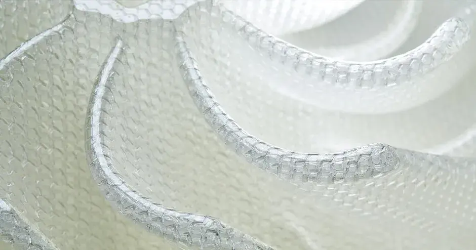 an impeller made from investment casting using 3D printing technology