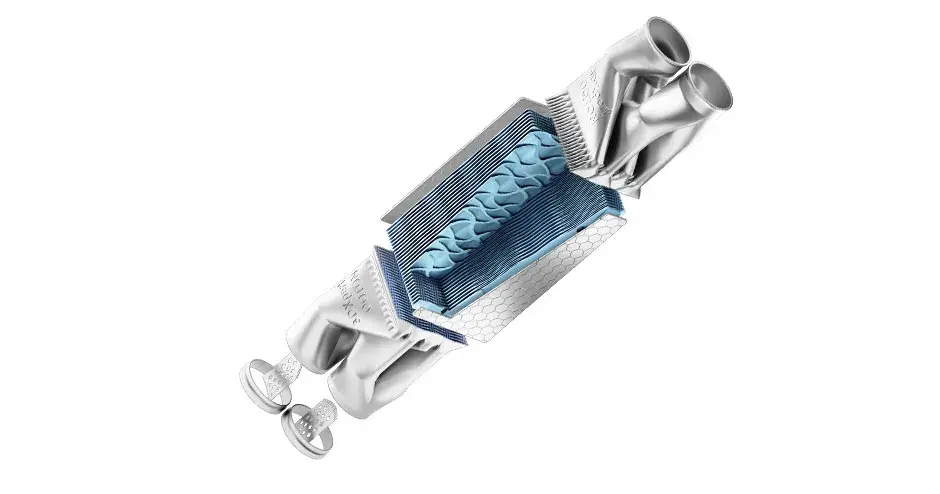 Échangeur de chaleur imprimé en 3D