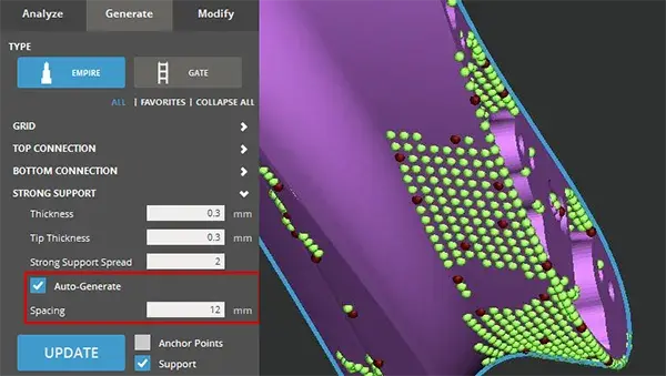 Vue Ancrages solides 3D Sprint 5.1