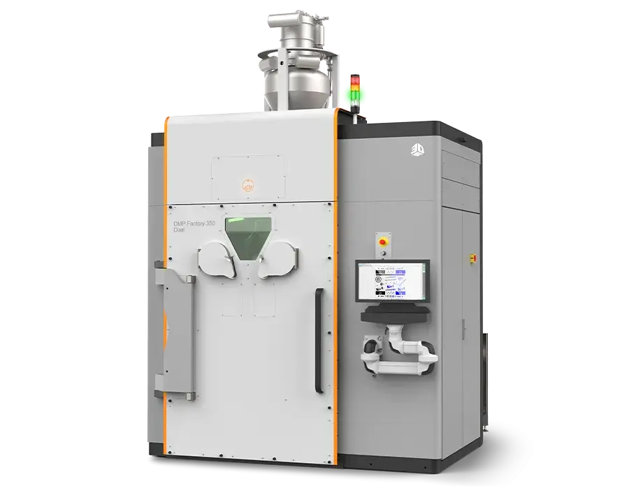 Vue de l'imprimante 3D DMP Factory 350 Dual