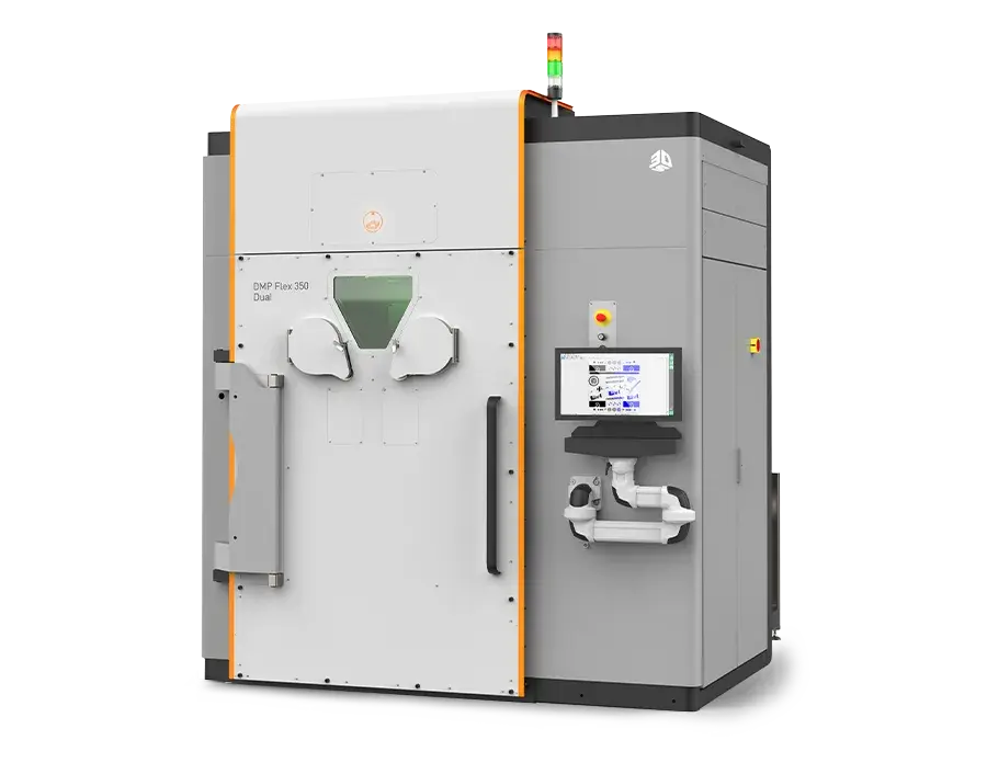 Imprimante 3D DMP Flex 350 Duel sous un angle
