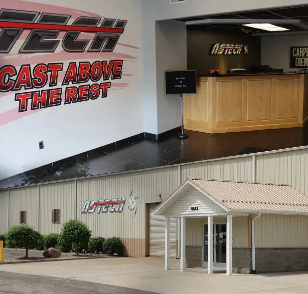 Hall de l'entreprise Astech