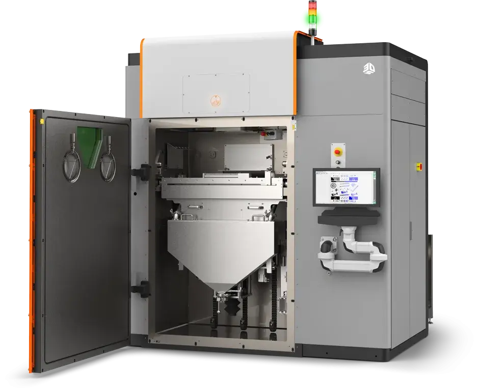 Vue de l'imprimante 3D DMP Flex 350