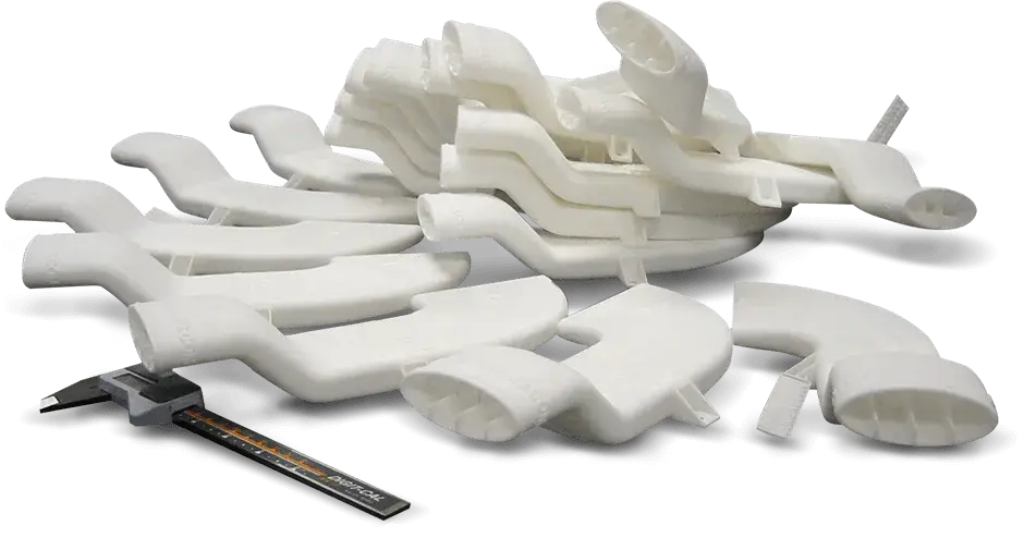 Conduit d'aération avec ProX 500 SLS en Duraform ProX