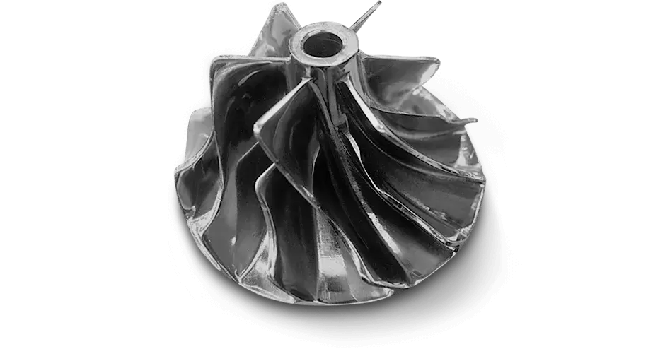 Turbine en LaserForm 316L (A) par DMP de 3D Systems