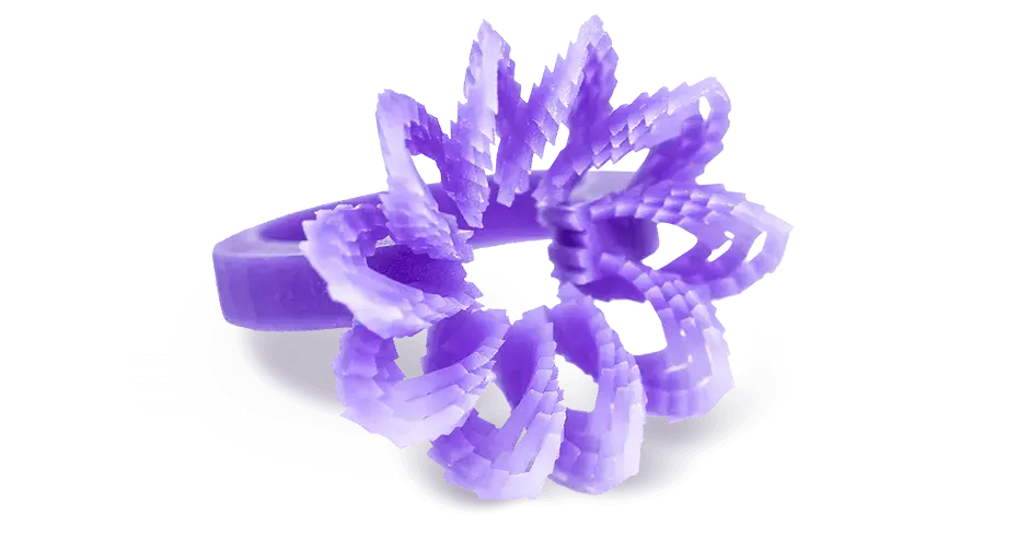 Bague en VisiJet CAST de 3D Systems