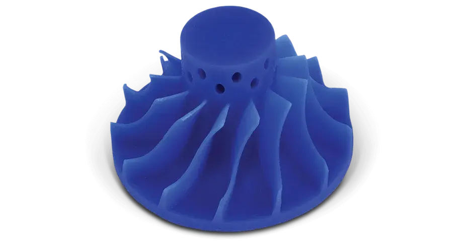 Bague solitaire en cire bleue Visijet m3 procast 3600W de 3D Systems