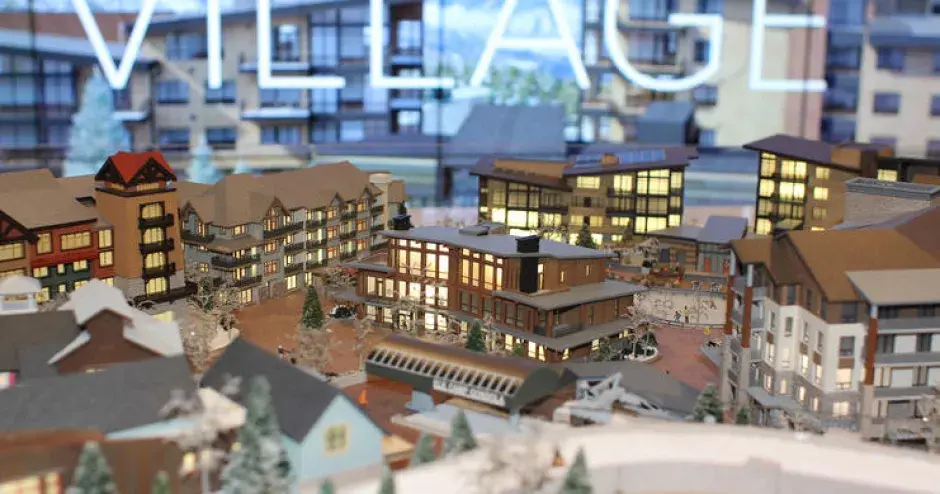 Modèle immobilier achevé réalisé par LGM avec impression SLA externalisée